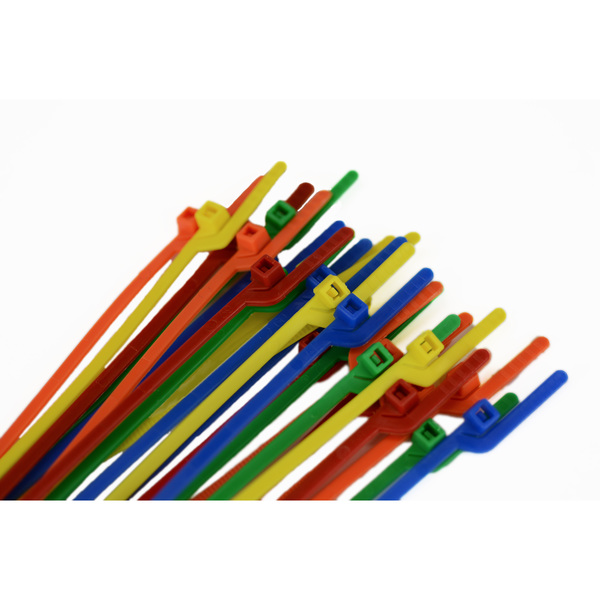 Us Cable Ties Cable Tie, 5.4 in., Green EZ Off, 100PK TA5GN100